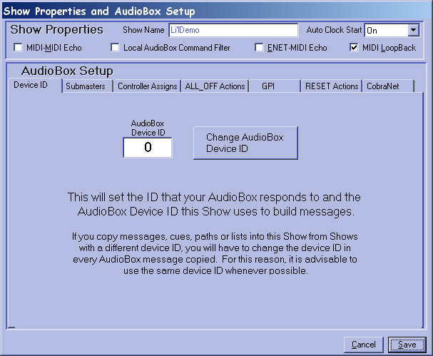 Show Properties
